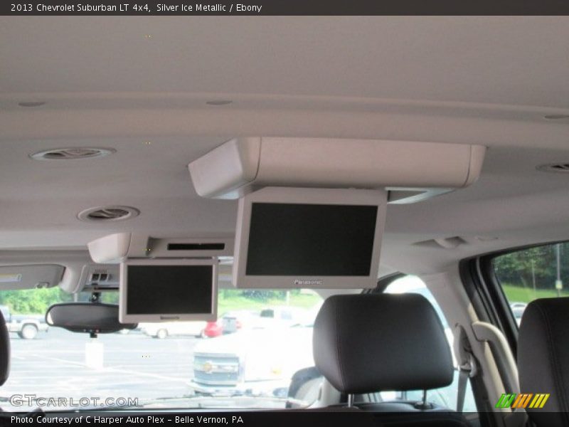 Silver Ice Metallic / Ebony 2013 Chevrolet Suburban LT 4x4