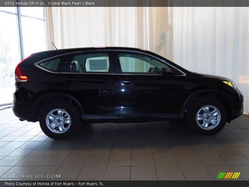 Crystal Black Pearl / Black 2013 Honda CR-V LX
