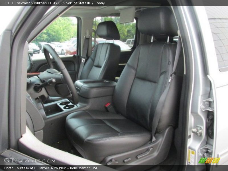 Silver Ice Metallic / Ebony 2013 Chevrolet Suburban LT 4x4