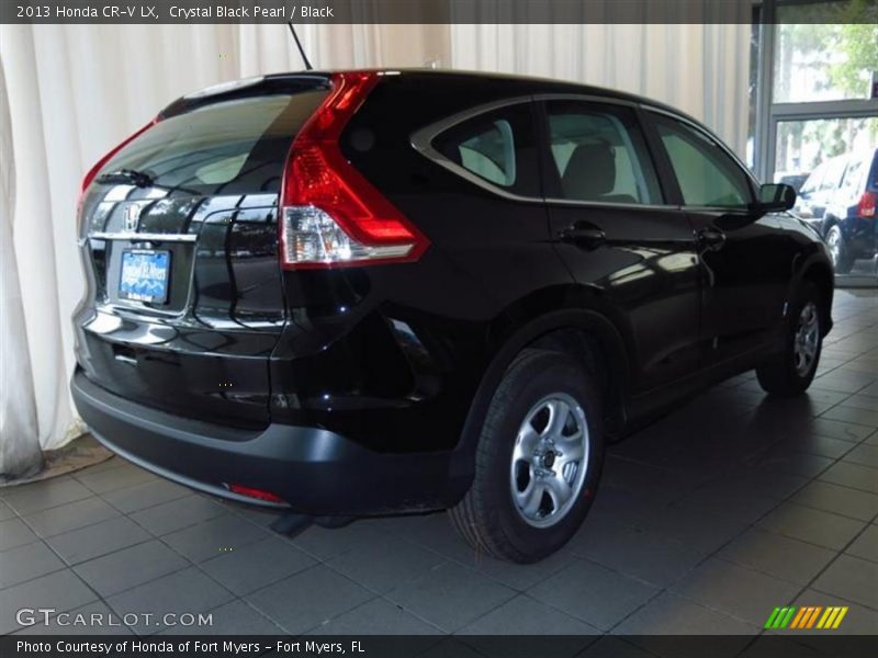 Crystal Black Pearl / Black 2013 Honda CR-V LX