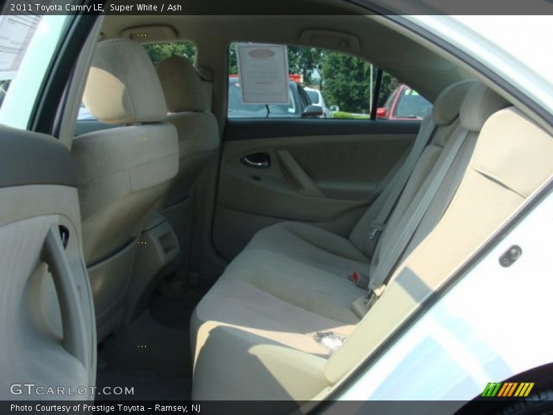 Super White / Ash 2011 Toyota Camry LE
