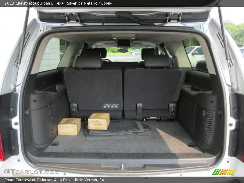 Silver Ice Metallic / Ebony 2013 Chevrolet Suburban LT 4x4