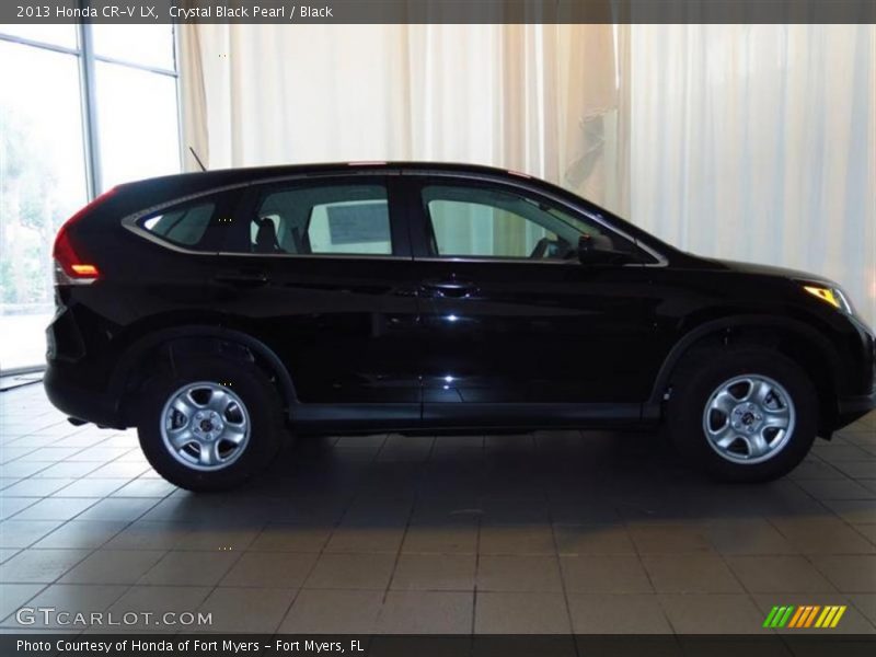 Crystal Black Pearl / Black 2013 Honda CR-V LX