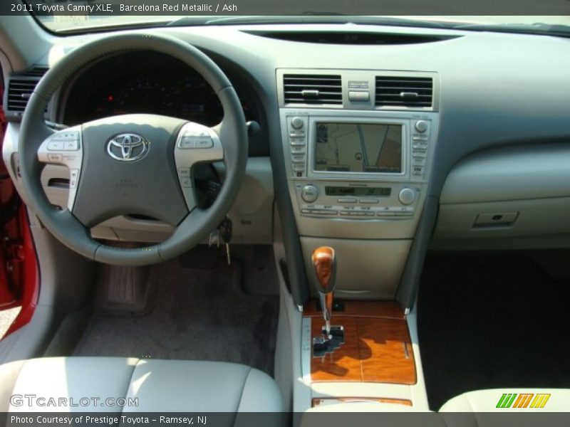 Barcelona Red Metallic / Ash 2011 Toyota Camry XLE