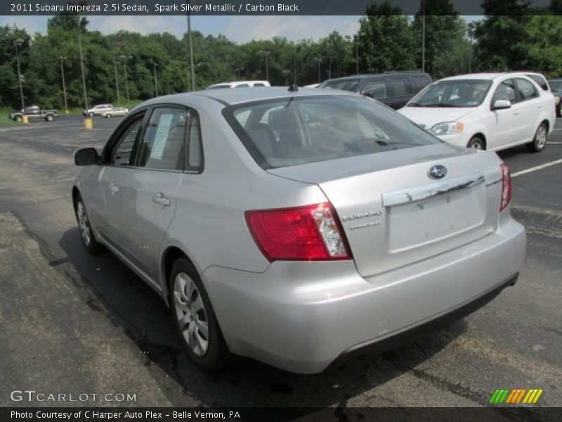 Spark Silver Metallic / Carbon Black 2011 Subaru Impreza 2.5i Sedan