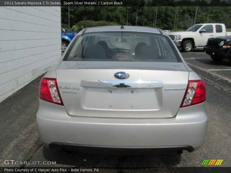 Spark Silver Metallic / Carbon Black 2011 Subaru Impreza 2.5i Sedan