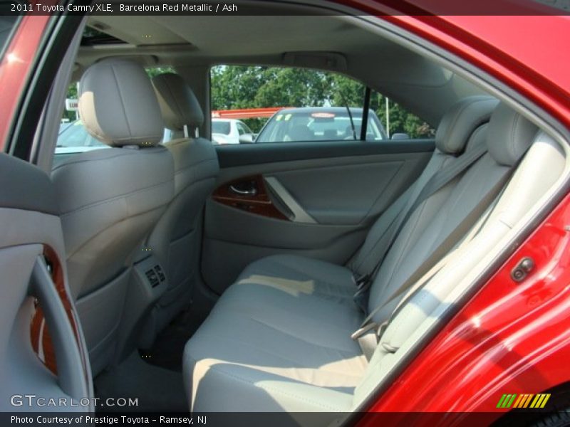 Barcelona Red Metallic / Ash 2011 Toyota Camry XLE