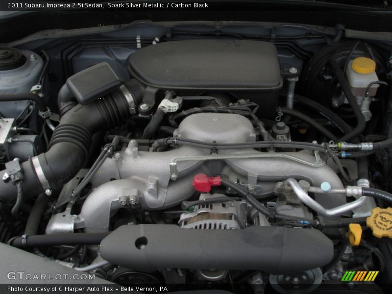 Spark Silver Metallic / Carbon Black 2011 Subaru Impreza 2.5i Sedan