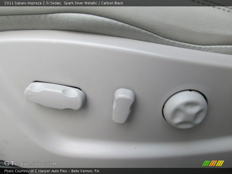 Spark Silver Metallic / Carbon Black 2011 Subaru Impreza 2.5i Sedan