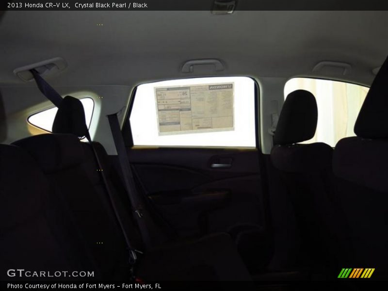 Crystal Black Pearl / Black 2013 Honda CR-V LX