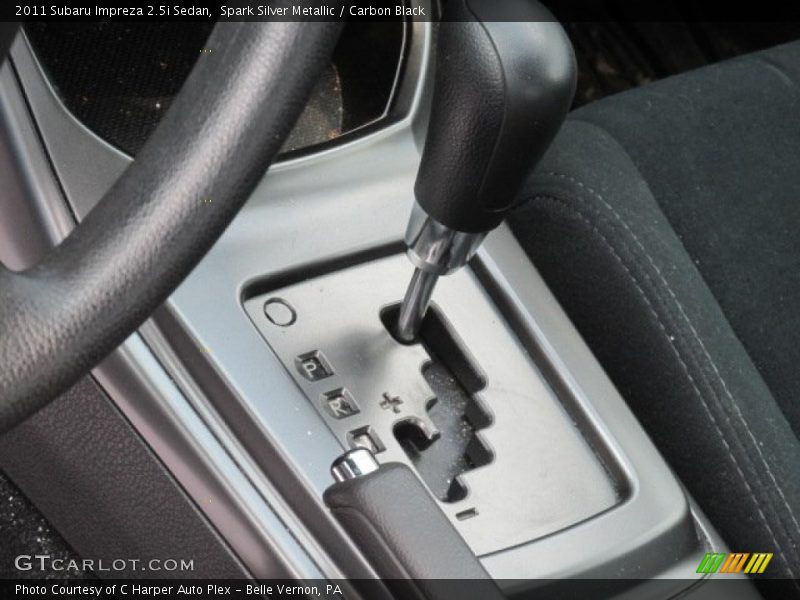 Spark Silver Metallic / Carbon Black 2011 Subaru Impreza 2.5i Sedan