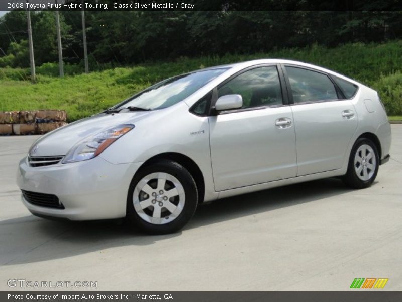 Classic Silver Metallic / Gray 2008 Toyota Prius Hybrid Touring