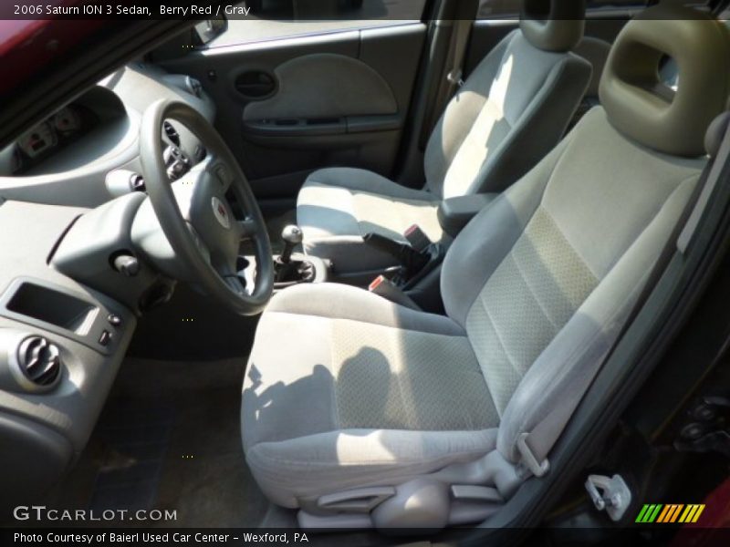 Front Seat of 2006 ION 3 Sedan