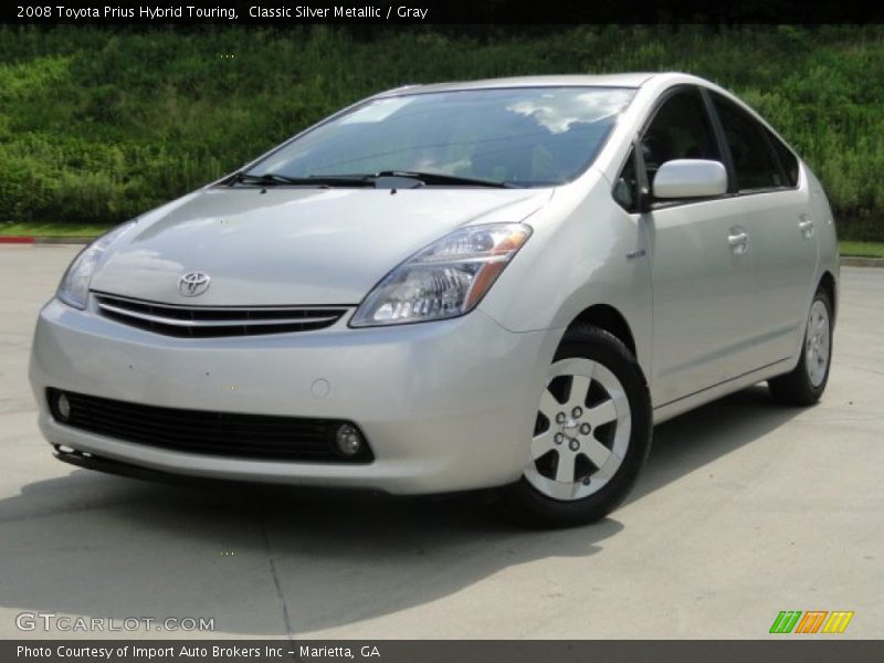 Classic Silver Metallic / Gray 2008 Toyota Prius Hybrid Touring