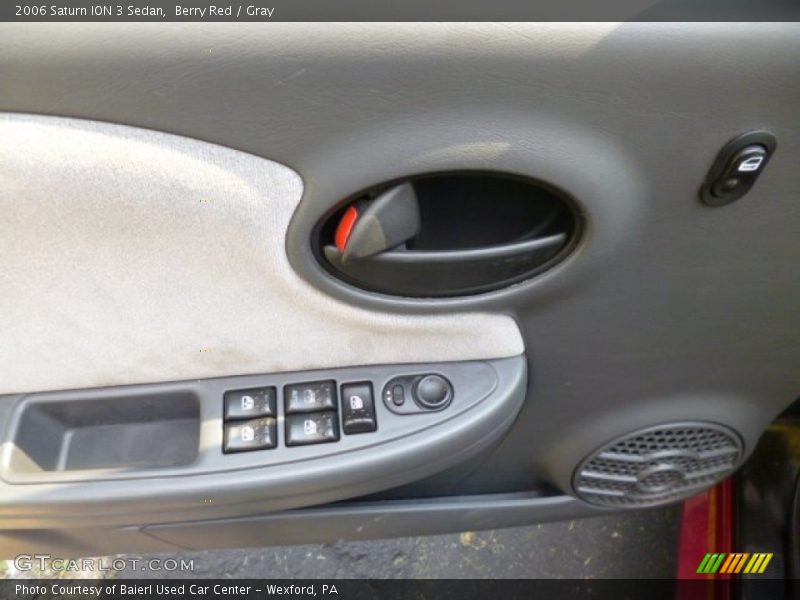 Berry Red / Gray 2006 Saturn ION 3 Sedan