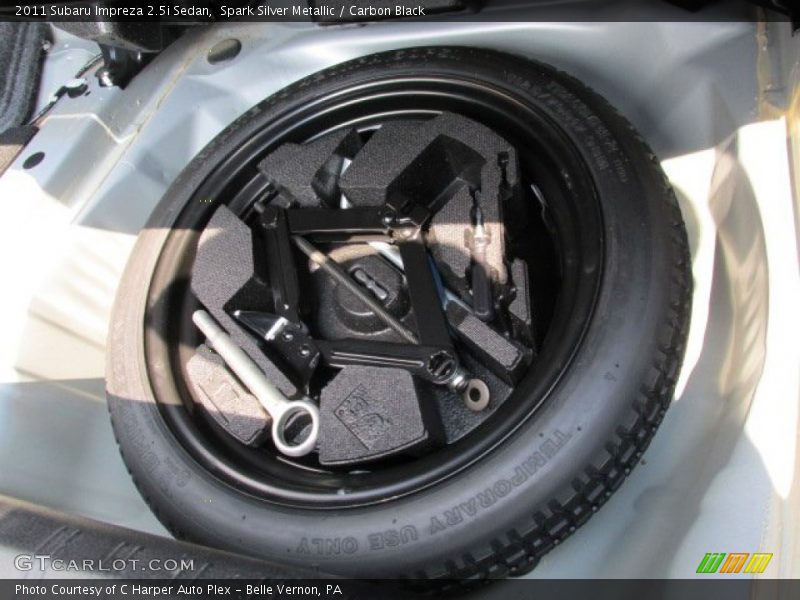 Spark Silver Metallic / Carbon Black 2011 Subaru Impreza 2.5i Sedan