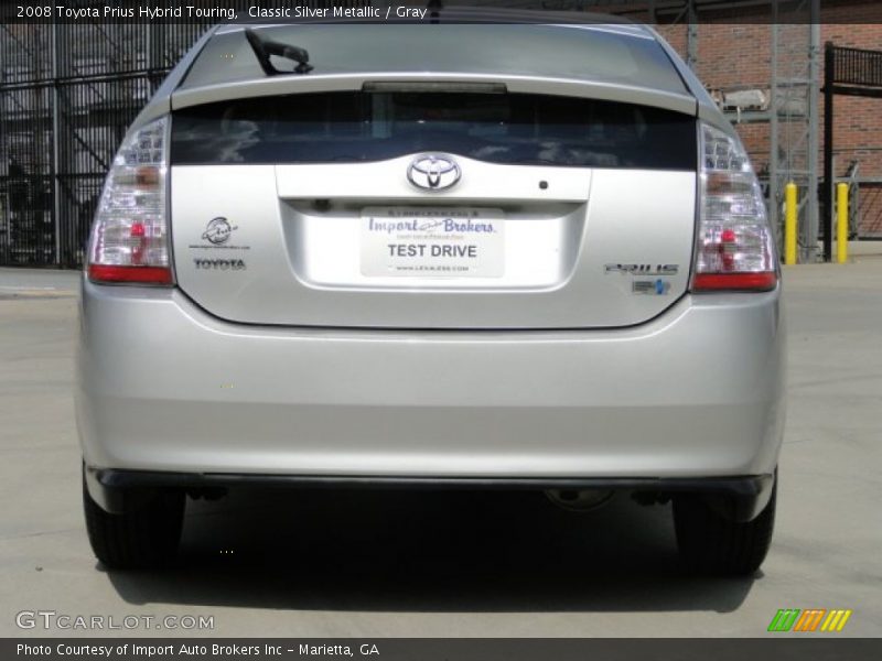 Classic Silver Metallic / Gray 2008 Toyota Prius Hybrid Touring