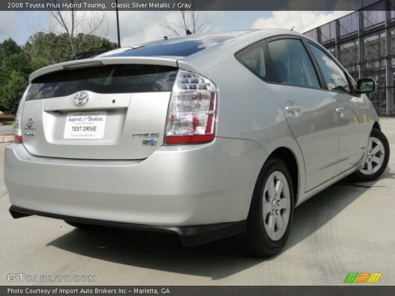 Classic Silver Metallic / Gray 2008 Toyota Prius Hybrid Touring