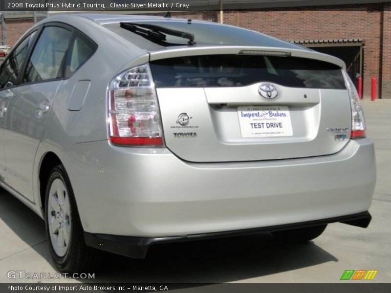Classic Silver Metallic / Gray 2008 Toyota Prius Hybrid Touring