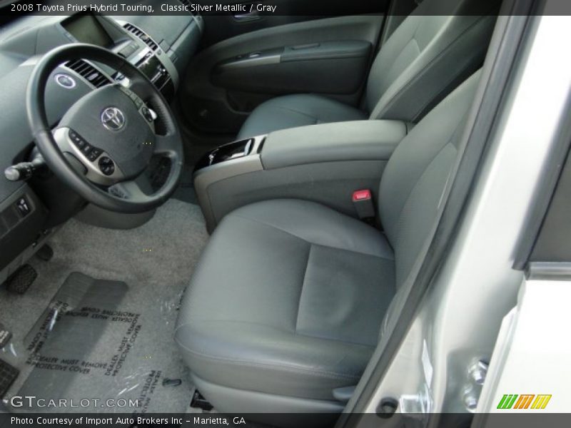Classic Silver Metallic / Gray 2008 Toyota Prius Hybrid Touring