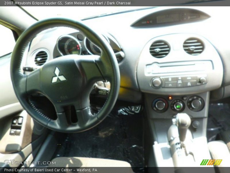 Satin Meisai Gray Pearl / Dark Charcoal 2007 Mitsubishi Eclipse Spyder GS