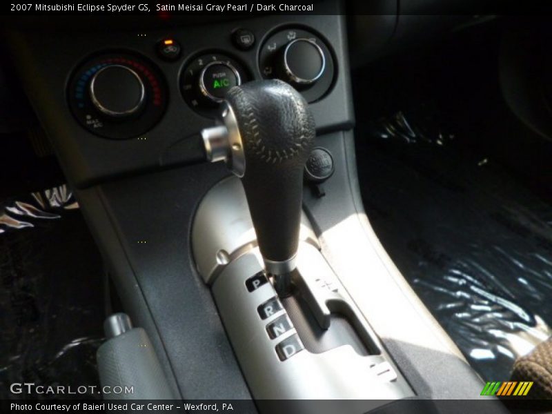 Satin Meisai Gray Pearl / Dark Charcoal 2007 Mitsubishi Eclipse Spyder GS