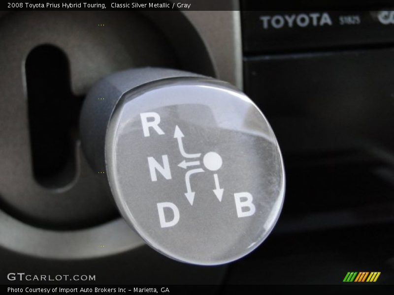 Classic Silver Metallic / Gray 2008 Toyota Prius Hybrid Touring