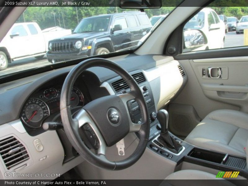 Jet Black / Gray 2009 Suzuki XL7 Luxury AWD