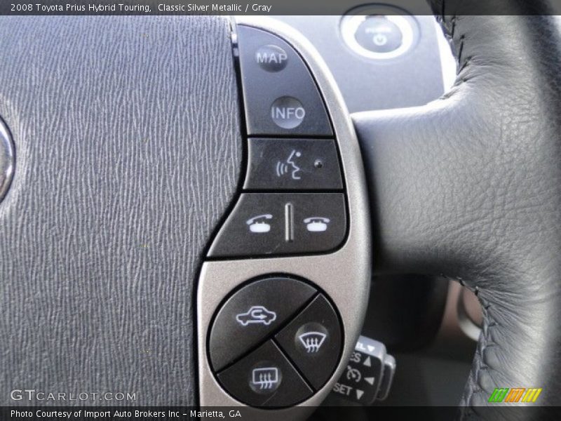 Classic Silver Metallic / Gray 2008 Toyota Prius Hybrid Touring