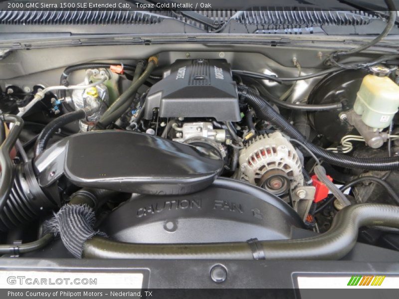  2000 Sierra 1500 SLE Extended Cab Engine - 4.8 Liter OHV 16-Valve Vortec V8