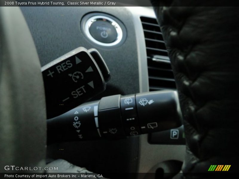 Classic Silver Metallic / Gray 2008 Toyota Prius Hybrid Touring
