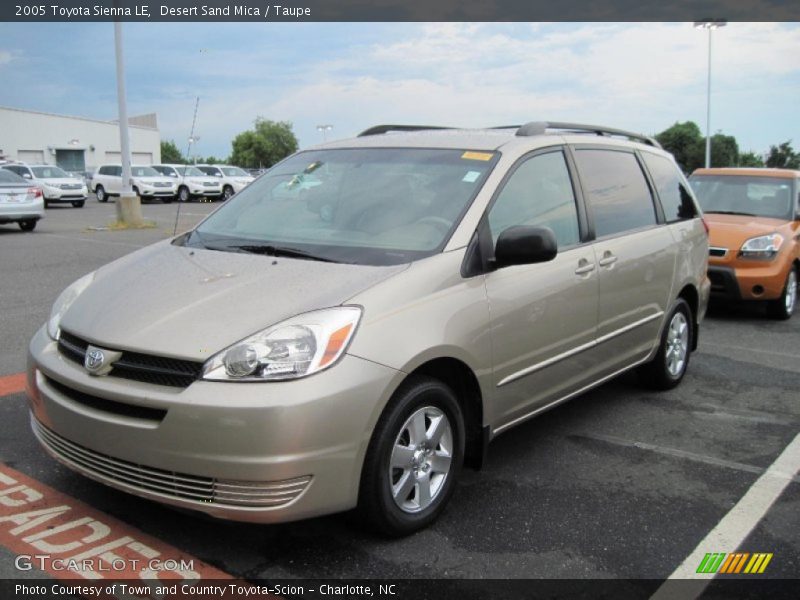 Desert Sand Mica / Taupe 2005 Toyota Sienna LE