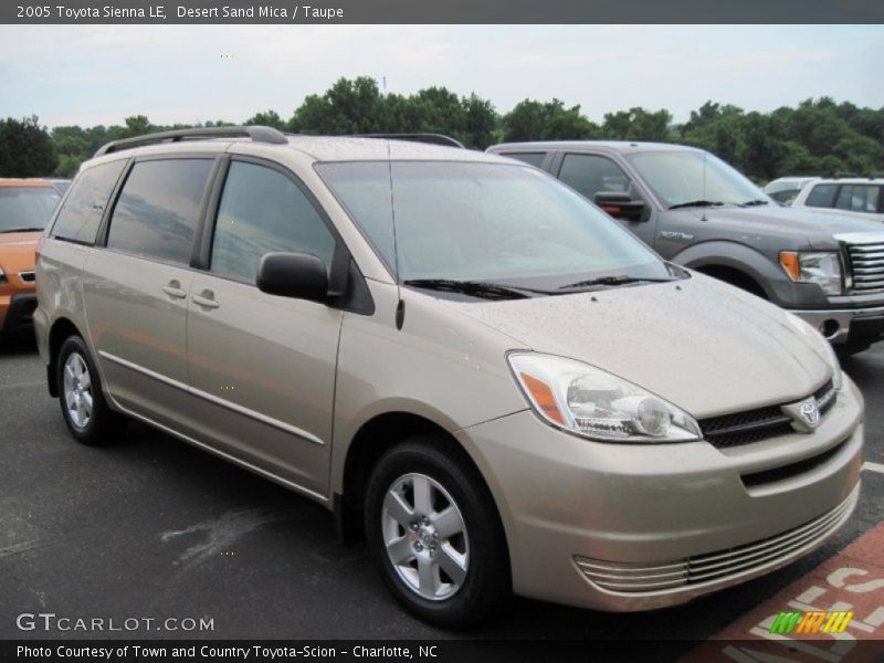 Desert Sand Mica / Taupe 2005 Toyota Sienna LE