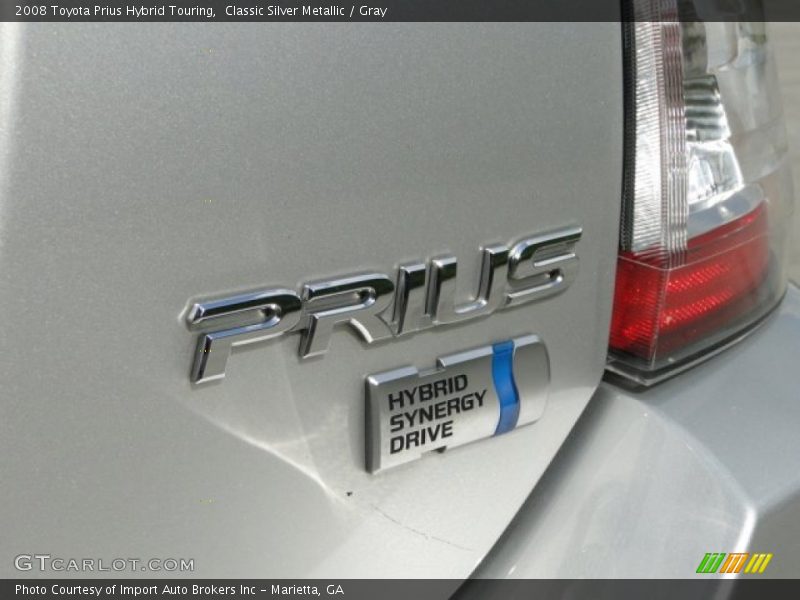 Classic Silver Metallic / Gray 2008 Toyota Prius Hybrid Touring