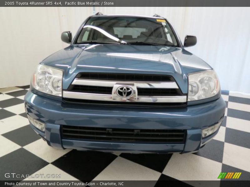 Pacific Blue Metallic / Stone 2005 Toyota 4Runner SR5 4x4