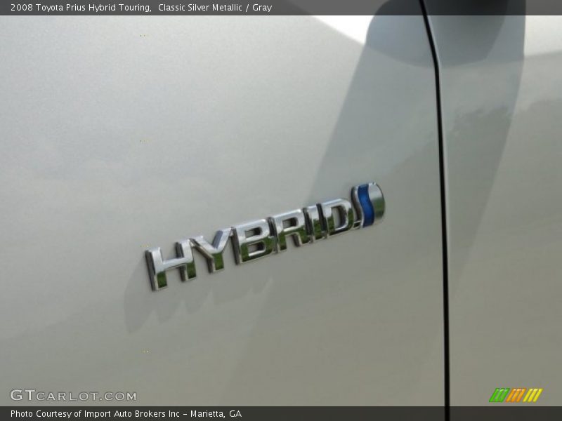 Classic Silver Metallic / Gray 2008 Toyota Prius Hybrid Touring