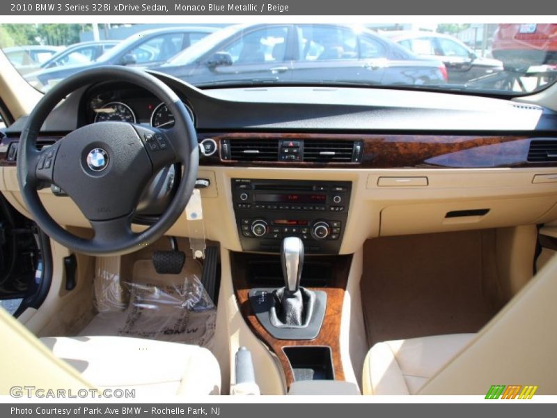 Monaco Blue Metallic / Beige 2010 BMW 3 Series 328i xDrive Sedan