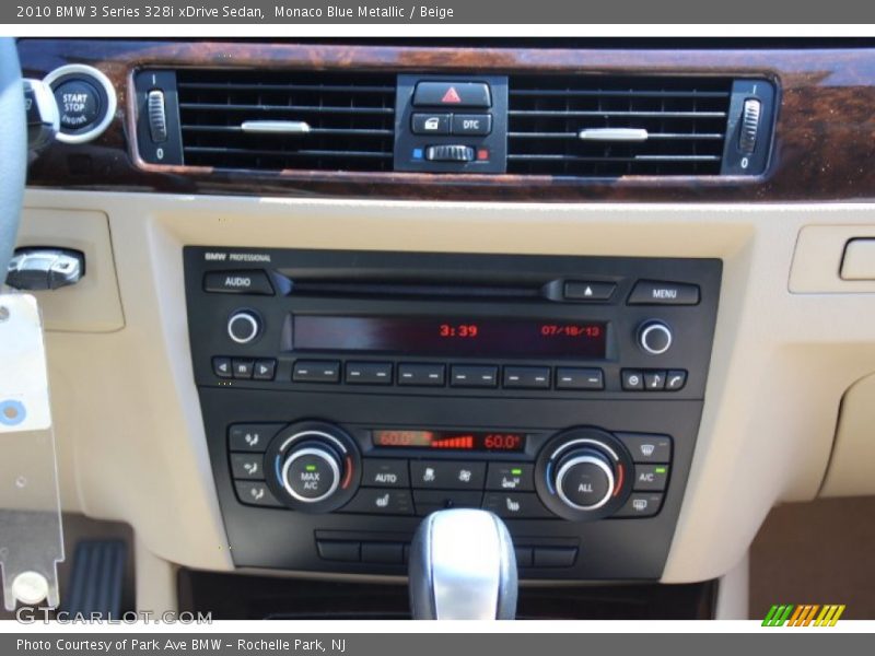 Monaco Blue Metallic / Beige 2010 BMW 3 Series 328i xDrive Sedan