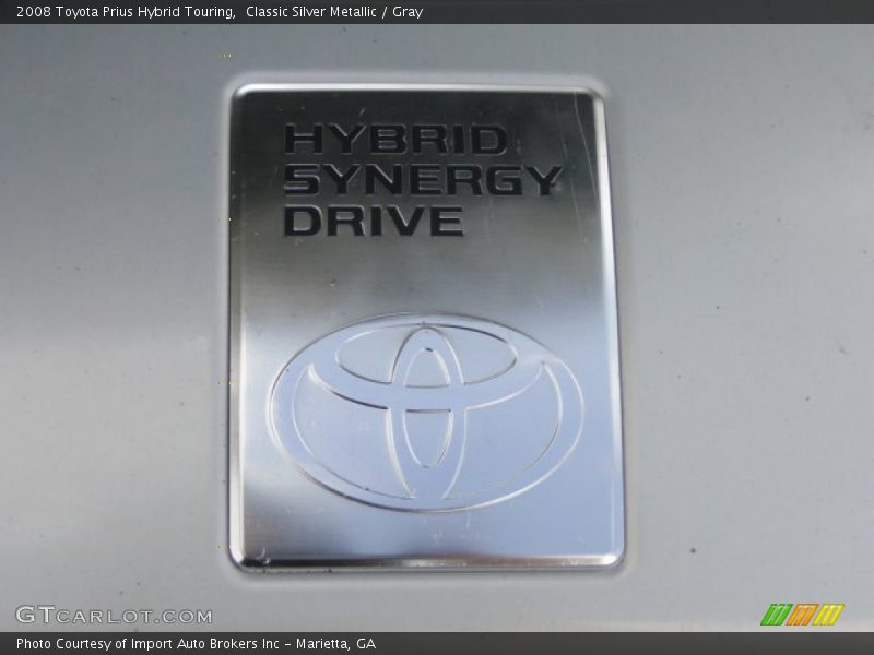 Classic Silver Metallic / Gray 2008 Toyota Prius Hybrid Touring