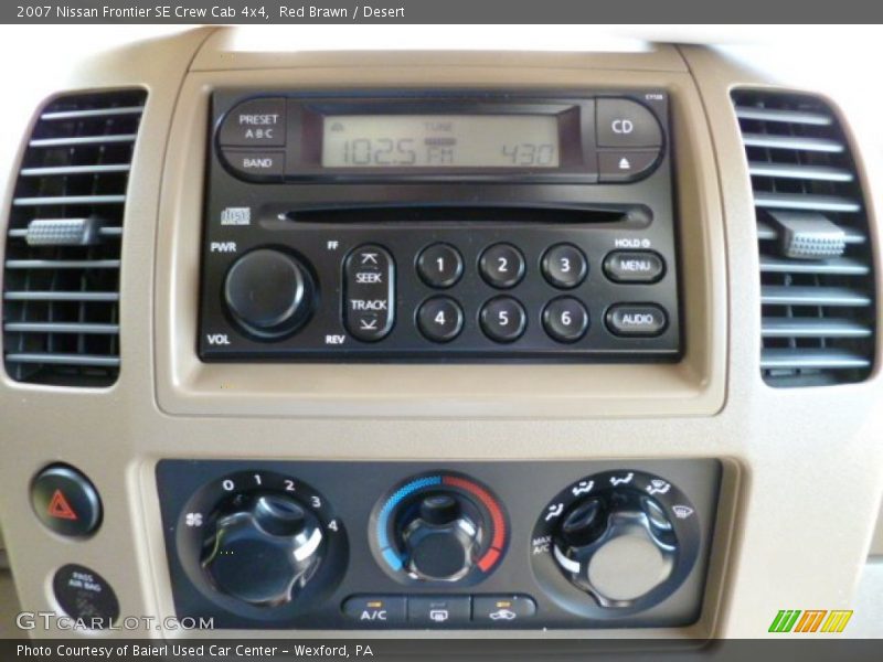 Red Brawn / Desert 2007 Nissan Frontier SE Crew Cab 4x4