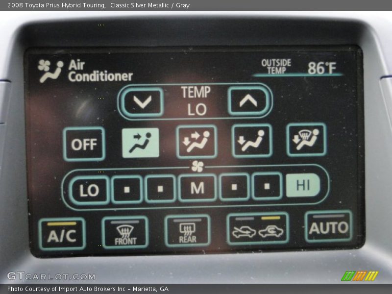 Classic Silver Metallic / Gray 2008 Toyota Prius Hybrid Touring