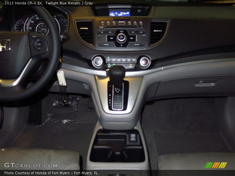 Twilight Blue Metallic / Gray 2013 Honda CR-V EX