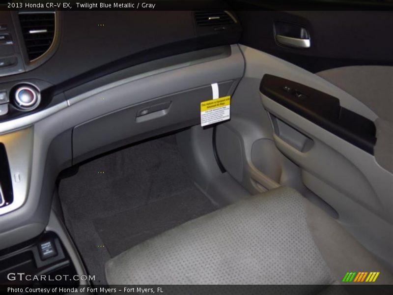 Twilight Blue Metallic / Gray 2013 Honda CR-V EX