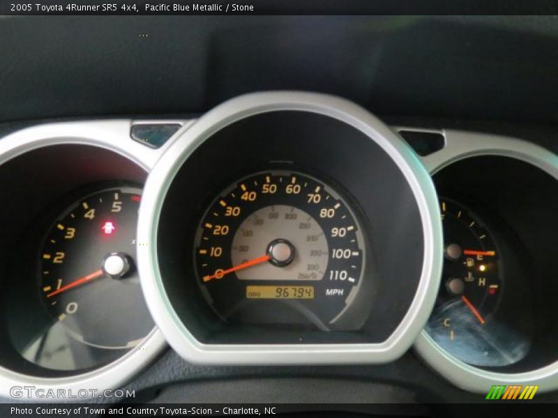 Pacific Blue Metallic / Stone 2005 Toyota 4Runner SR5 4x4