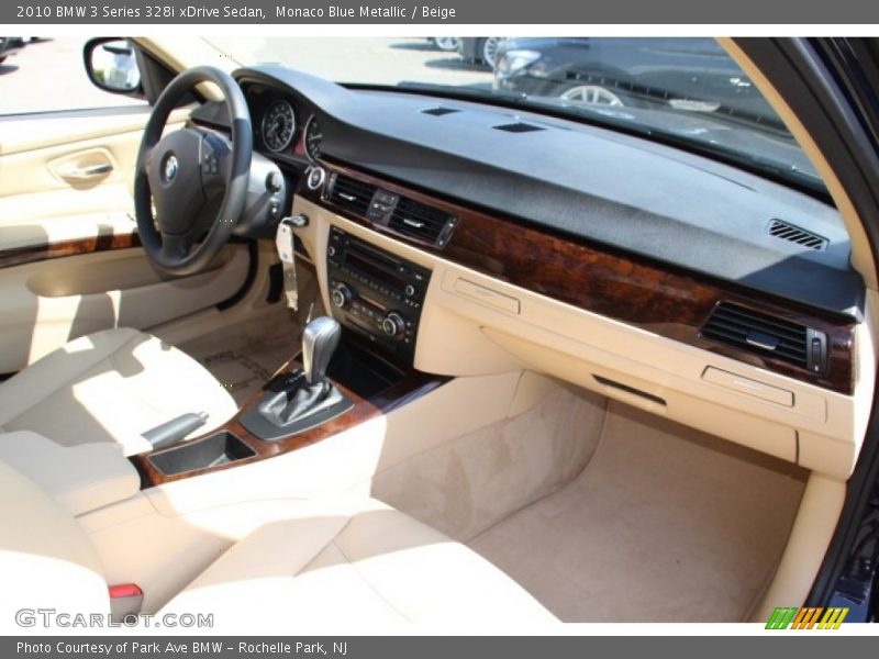 Monaco Blue Metallic / Beige 2010 BMW 3 Series 328i xDrive Sedan