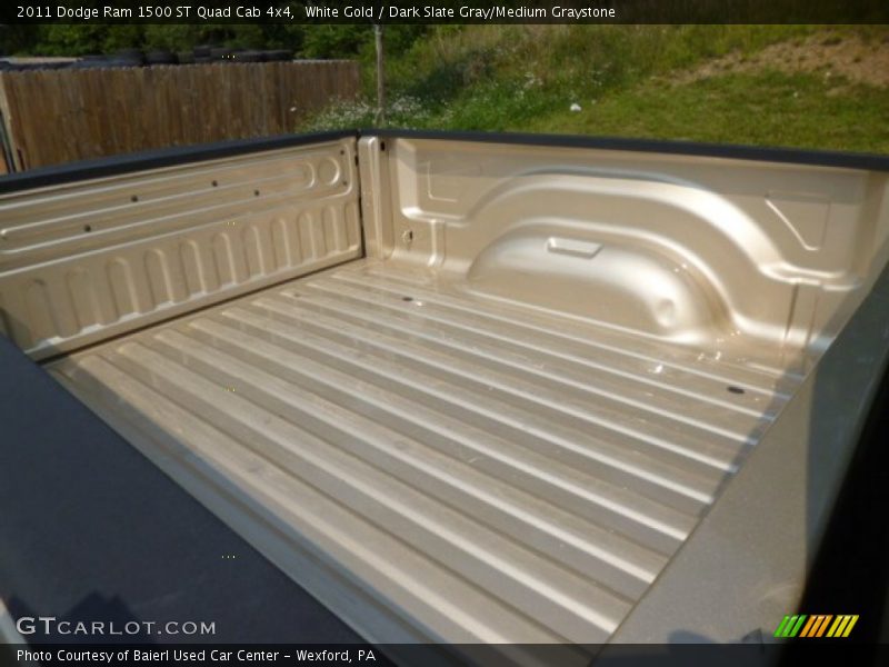 White Gold / Dark Slate Gray/Medium Graystone 2011 Dodge Ram 1500 ST Quad Cab 4x4