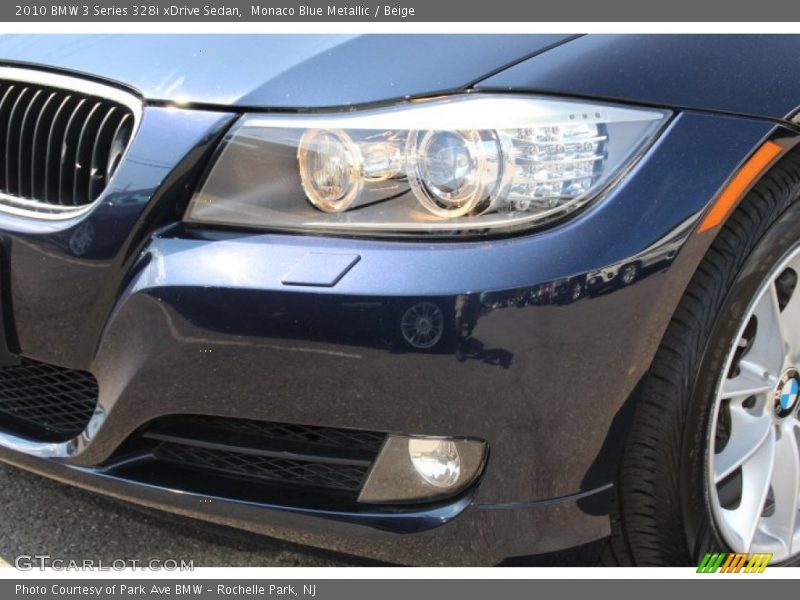 Monaco Blue Metallic / Beige 2010 BMW 3 Series 328i xDrive Sedan
