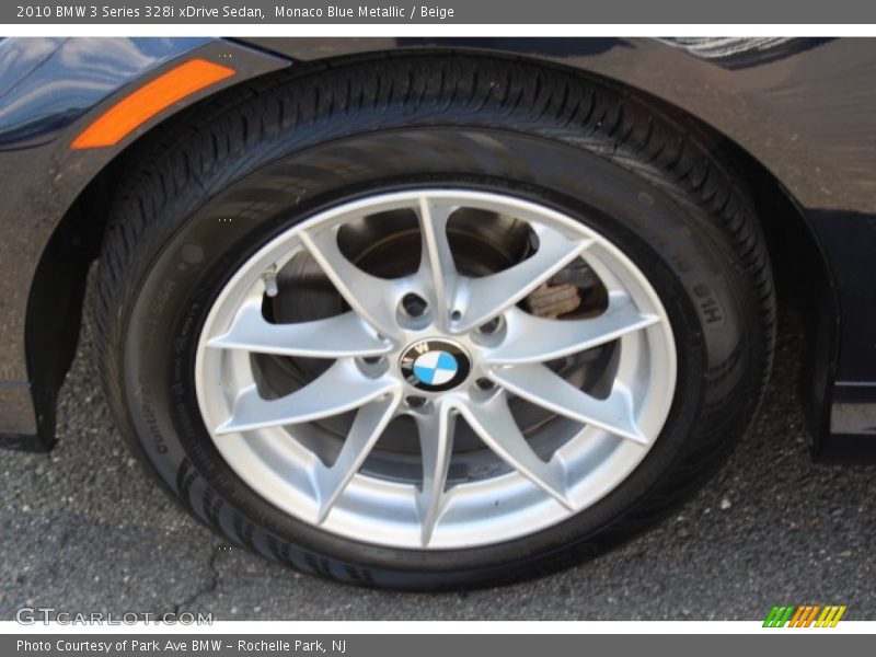 Monaco Blue Metallic / Beige 2010 BMW 3 Series 328i xDrive Sedan
