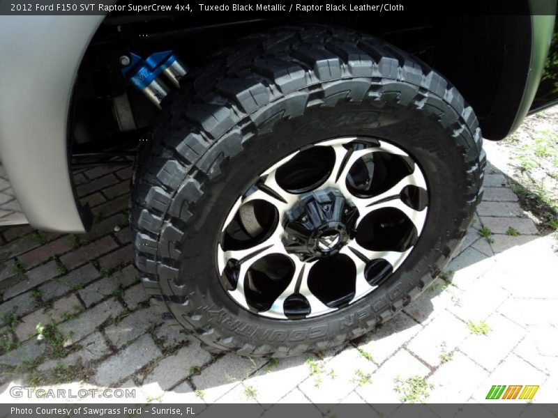 Custom Wheels of 2012 F150 SVT Raptor SuperCrew 4x4