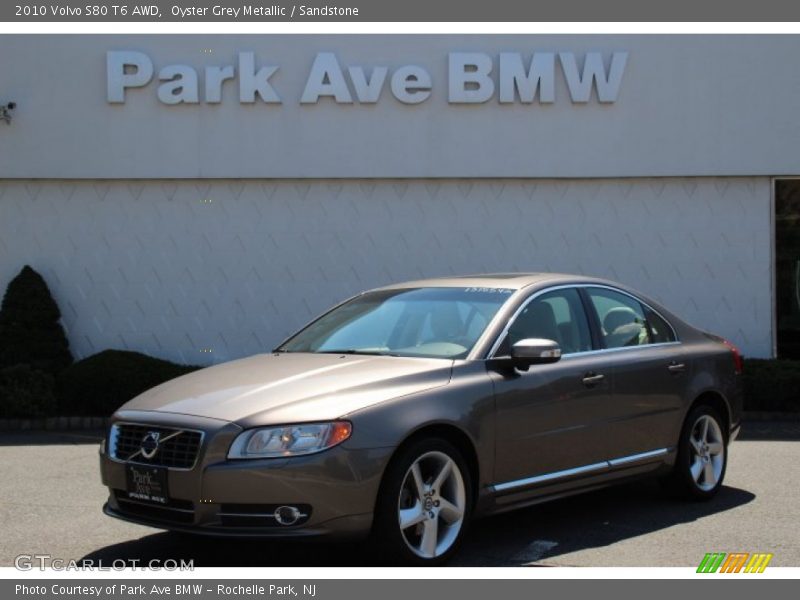 Oyster Grey Metallic / Sandstone 2010 Volvo S80 T6 AWD